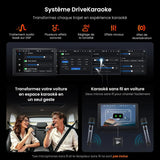 ATOTOEXCEL V10 10.1 Pouces 2 DIN & 1 DIN Autoradio Android, 6G+128G, 4G LTE/Wi-FI, Karaoké embarqué,DVR 4 canaux,DSP 32 Bandes,CarPlay&Android Auto sans Fil, BLuetooth5.4 Con aptX HD, Suivi GPS