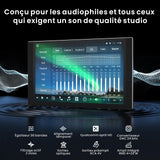 ATOTO X10G225E 12.5" Autoradio Bluetooth Android QLED 2 Din, 8+128 Go, CarPlay sans fil & Android Auto, 4G LTE, Assistant vocal IA, GPS, Microphone double, LRV, Entrée HDMI