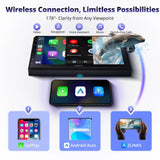 ATOTO A5LG2B7T Double DIN Car Stereo – 7" HD Touchscreen, Wireless CarPlay & Android Auto, Bluetooth, WiFi, Built-in GPS Navigation, 24B-EQ DSP Audio, 2GB RAM + 32GB TF Card, MirrorLink (Refurbished)