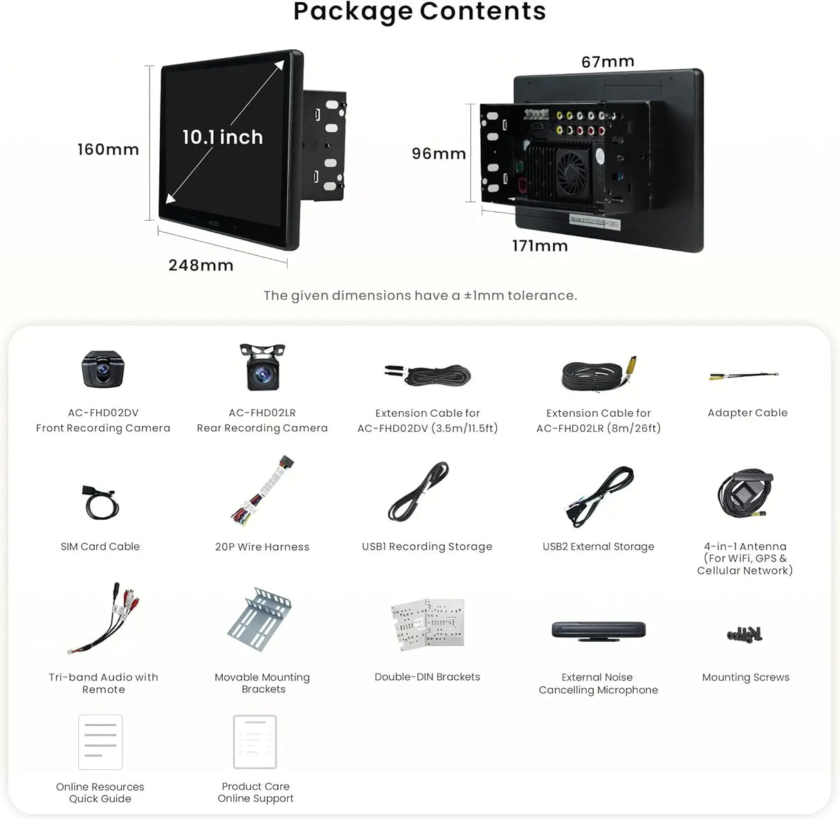 ATOTO X10G2A7E 7" Double Din Car Stereo with Android In-Dash Navigation, 8+128GB, Wireless CarPlay & Android Auto, ChatGPT AI Assistant, 4G LTE, Dual Phone Connection, Dual Bluetooth