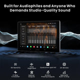 ATOTOZONE 10 inch QLED AI Android Car Stereo, 8G+128G Double Din Radio, Wireless Carplay & Android Auto, 4G LTE, Dual WiFi, 7.1.2 Channel Audio,FLAC, 36B-EQ, Hi-Volt RCA, HDMI Input, X10G211E