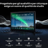 ATOTO X10G129E 12,9" Autoradio 1 Din con Schermo Flottante QLED, Navigatore Integrato, CarPlay & Android Auto Senza Fili, 8+128GB, 4G LTE, Doppio Telefono, Doppio Bluetooth, GPS Tracking e Assistente Vocale AI