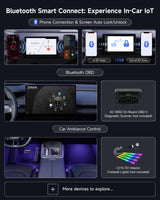 CarWave CB4B カースマートボックス Android AIボックス ATOTOLIFE ワイヤレスCarplay対応 2025年 デュアルWiFi/Bluetooth Netflix YouTube視聴可能 128GB TFカード対応 プラグ＆プレイ 車でYouTube見る方法 4G+32G 車載スマートボックス