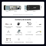 ATOTO F7WE Autoradio 1 DIN 6.28 Pouces avec CarPlay sans Fil & Android Auto