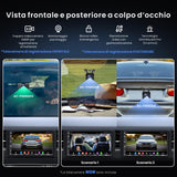 ATOTOZONE X10G2A7E Pulsante Android Da 7 Pollici Con Navigazione Integrata,8+128G Stereo Auto Double DIN, ChatGPT AI, 4G LTE, CarPlay & Android Auto Senza Fili, Doppio Telefono & Bluetooth