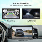 ATOTO F7G110XED 10" Single Din & Double Din Head Unit with Built-in DAB+, Wireless CarPlay & Android Auto, QLED Touchscreen, Bluetooth, HD LRV, MirrorLink, Quick Charge, USB/SD
