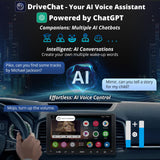 [9 Zoll] ATOTO A6 PF Doppel-DIN Android Autoradio, kabellos CarPlay & Android Auto, IPS-Display Dual Bluetooth, WiFi/BT/USB-Tethering-Internet, HD-LRV, 2G+32G, A6G209PF