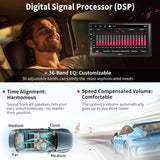 ATOTO A6 PF 7 Zoll QLED Touchscreen Android Doppel-DIN Autoradio, Wireless Carplay &amp; Android Auto, DAB+ Radio/GPS/Mirror Link, Dual BT, WiFi/BT/USB Tethering, HD LRV mit Rückfahrkamera, A6G2B7PF-S01