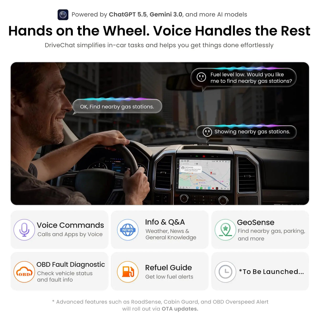 ATOTO S8L 7inch AI Android Double Din Car Stereo, w/OBD, 4G SIM+WiFi,4G+64G