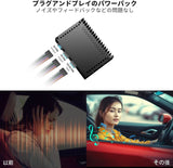 ATOTO CA-AEC01カーアンプ、4チャンネル、400ワットの最大パワー、2/4オーム安定、クラスA/B、選択されたAtotoカーステレオとのみ互換性があります