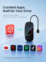 ATOTOOUT Wireless CarPlay Adapter, Magic AI Box with HDMI Output