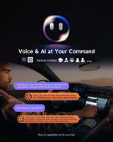 ATOTO CB6 2025 Upgrade Wireless CarPlay Adapter & Android AI Box, Plug & Play CarWave Smart Box with AI DriveChat, GPS Tracking, Android 13, 4G LTE, Dual Bluetooth, 8G+128G