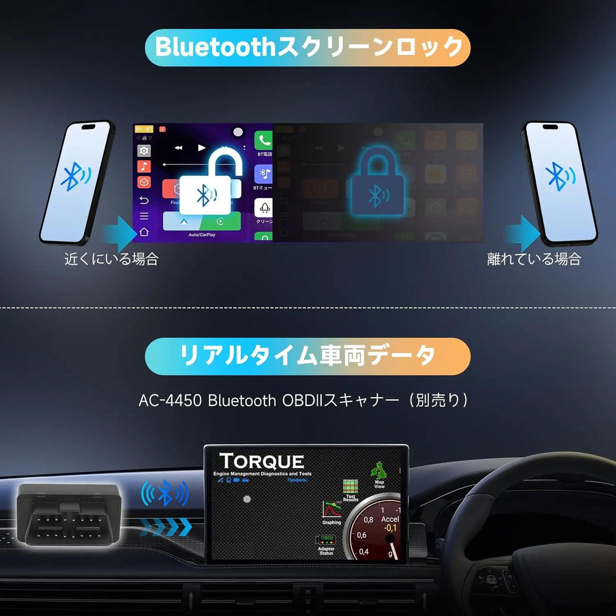 ATOTO CB6ワイヤレスワイヤレス：無制限CarPlayをワイヤレスCarPlayおよびワイヤレスAndroid Autoに変換、AIボイスドングル、GPSトラッキング、8GB+128GB対応、互換アプリ、銀