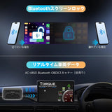 ATOTO CB6ワイヤレスワイヤレス：無制限CarPlayをワイヤレスCarPlayおよびワイヤレスAndroid Autoに変換、AIボイスドングル、GPSトラッキング、8GB+128GB対応、互換アプリ、銀
