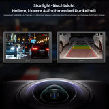 ATOTO AC-HN9RRV3 Rückfahrkamera AHD 1080p, 134° Weitwinkel, Starlight-Nachtsicht, IP67, G-Sensor, Parkmodus, Loopaufnahme, V10 Serie