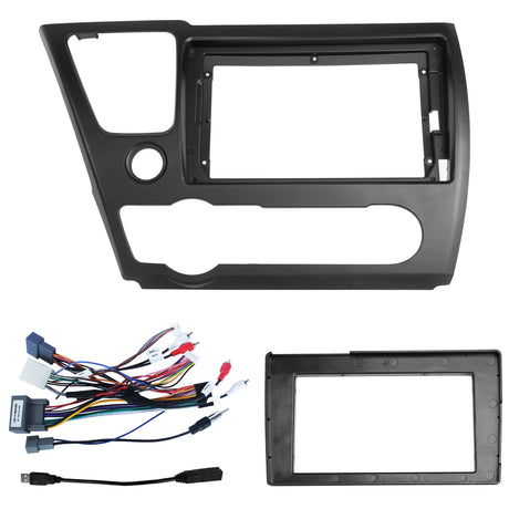 YOFUNG AC-HDCVC05X-ST Installation Mounting Dash Kit for Honda Civic 2013–2015, Only Compatible with ATOTO IAH09D-Style Car Stereo