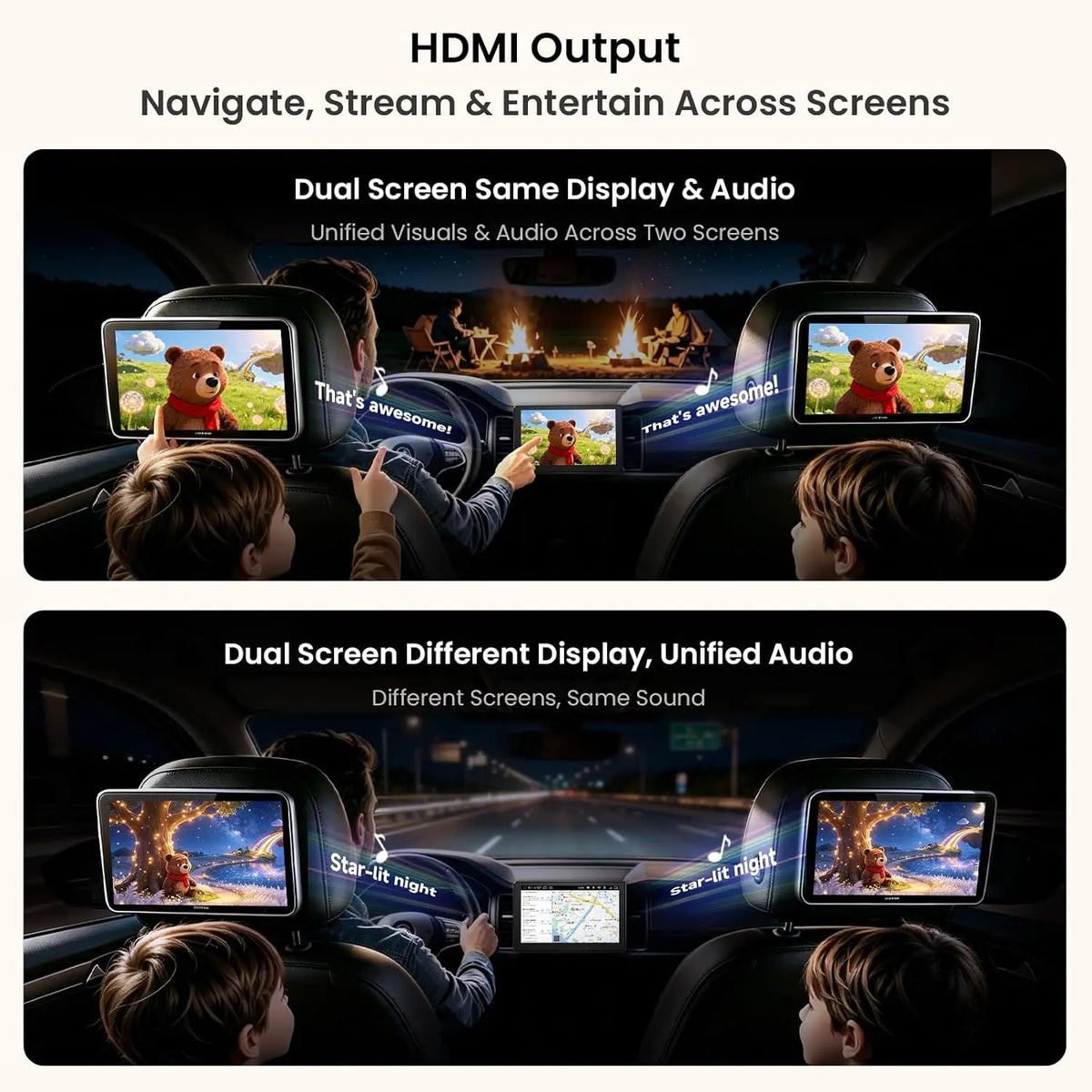 ATOTO V10 10.1" Android Single Din&Double Din Car Stereo, 6+128GB, 4G LTE