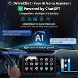 ATOTO A6 9 Pulgadas Android Radio 2 DIN Compatible con Skoda VW Volkswagen Golf Jetta, CarPlay y Android Auto, Doble Bluetooth, Wi-Fi/BT/USB Tethering Internet, HD LRV, 2G+32GB, A6VW09PF