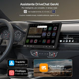 ATOTO S8G1104MS Autoradio 1 Din Android con Schermo Galleggiante da 10,1", 4G LTE, Wireless CarPlay & Android Auto, 4G+32G, AI Intelligente, Doppio Bluetooth, 36-Band EQ & DSP, SCVC/LRV