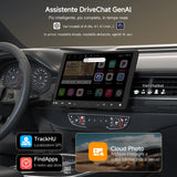 ATOTO S8G1104MS 10.1" Floating Touchscreen Android Autoradio 1 Din, 4G LTE, Wireless CarPlay & Android Auto, 4G+32G, AI Voice Assistant, Dual Bluetooth, 36-Band EQ & DSP, SCVC/LRV