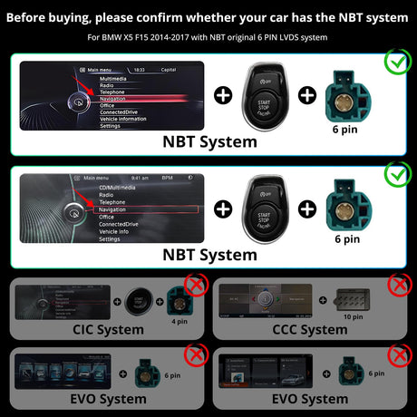 ATOTO 12,3 インチ オートラジオ Bluetooth CarPlay、Android Auto ワイヤレス、BMW X5 F15 NBT (2014-2017) と互換性あり、オリジナルの Mantiene Tutte le Funzionalità、Navigatore Auto、DriveChat AI、2 BT、4G LTE