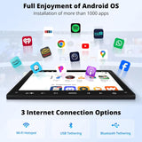 ATOTO A6G2A7PF 7" Android Double-DIN Car Stereo, Dash & Rear Camera, Wireless Apple CarPlay & Android Auto, GPS Tracking, WiFi/BT/USB Tethering, 2G+32G