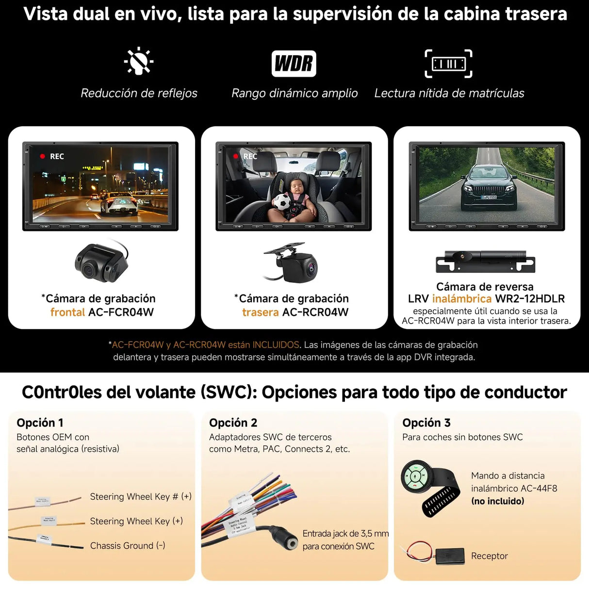 ATOTO S8G2A79UN 7" Double Din Android autoradio con Camere Anteriori e Posteriori 1080P, CarPlay/Android Auto Senza Fili, Touchscreen QLED, 4G, Wi-Fi, Bluetooth, USB, DSP, AMP, SUB, GPS & AI