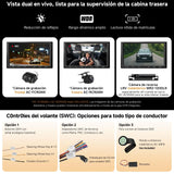 ATOTO S8G2A79UN 7" Double Din Android autoradio con Camere Anteriori e Posteriori 1080P, CarPlay/Android Auto Senza Fili, Touchscreen QLED, 4G, Wi-Fi, Bluetooth, USB, DSP, AMP, SUB, GPS & AI