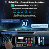 ATOTO A6PF 2G+32G Android Autoradio 2 DIN, DAB+ Radio Bluetooth 7 Pollici QLED Touchscreen, Wireless CarPlay e Android Auto Senza fili, Tethering WiFi/BT/USB, GPS, Mirror Link, 36EQ DSP, A6G2B7PF