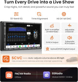 ATOTO S8L 7" Double Din Car Stereo, 4G LTE, Wireless CarPlay & Android Auto