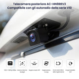 ATOTOEXCEL Telecamera Retro AHD 1080p 30fps,134° Grandangolo,Visione Notturna Starlight,IP67 Impermeabile,Sensore G,Modo Parking,Loop Video,Solo Compatibile con Serie V10 AC-HN9RRV3