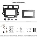 YOFUNG AC-TYHD02X-ST Installation Mounting Dash Kit for Toyota Highlander 2008–2013 (No Navigation), Only Compatible with ATOTO IAH09D-Style Car Stereo