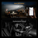 AL-F14-36W LEAPROCK LED Light Bar Work Light, 36W, 2-Pack, High Brightness Off-Road Auxiliary Lighting