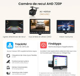 ATOTO A5LG110PT-S01 10,1" Autoradio Android avec Caméra de Recul, CarPlay et Android Auto sans Fil, Écran Flottant FlexView 1 DIN et 2 DIN, ChatGPT AI, Wi-Fi/Bluetooth/USB, EQ/DSP/RDS