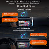 Myatoto 7" QLED Touchscreen Double Din Car Stereo - Wireless Android Auto & CarPlay, Bluetooth, Advanced Car Audio Receiver