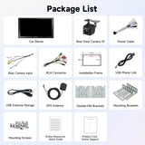 ATOTOZONE A5L Android Double DIN Car Stereo Wireless CarPlay & Wireless Android Auto, Wi-Fi/Bluetooth/USB Tethering, 24B-EQ&DSP, Mirror Link, HD LRV, Backup Camera, FM/AM/RDS