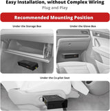 ATOTO CA-AEC03 Amplificatore Auto Compatto Classe D, Dual SPDIF, 4 Canali, RMS 4x55W, Gamma Completa, Stabilità 4–8 Ohm, Compatibile con ATOTO A5/A6/F7/S8/X10 e Sistemi Audio di Serie (Non per S8PN/P5/P8/P9)