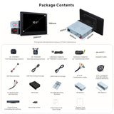 ATOTO X10G110E-R3 10.1インチ AI Android ディスプレイオーディオ（1DIN/2DIN対応）2カメラ同時録画・無線CarPlay/Android Auto・4G LTE SIM対応・7.1.2ch/36バンドEQ・HDMI入力・ハイボルトRCA・8G+128G・デュアルBluetooth