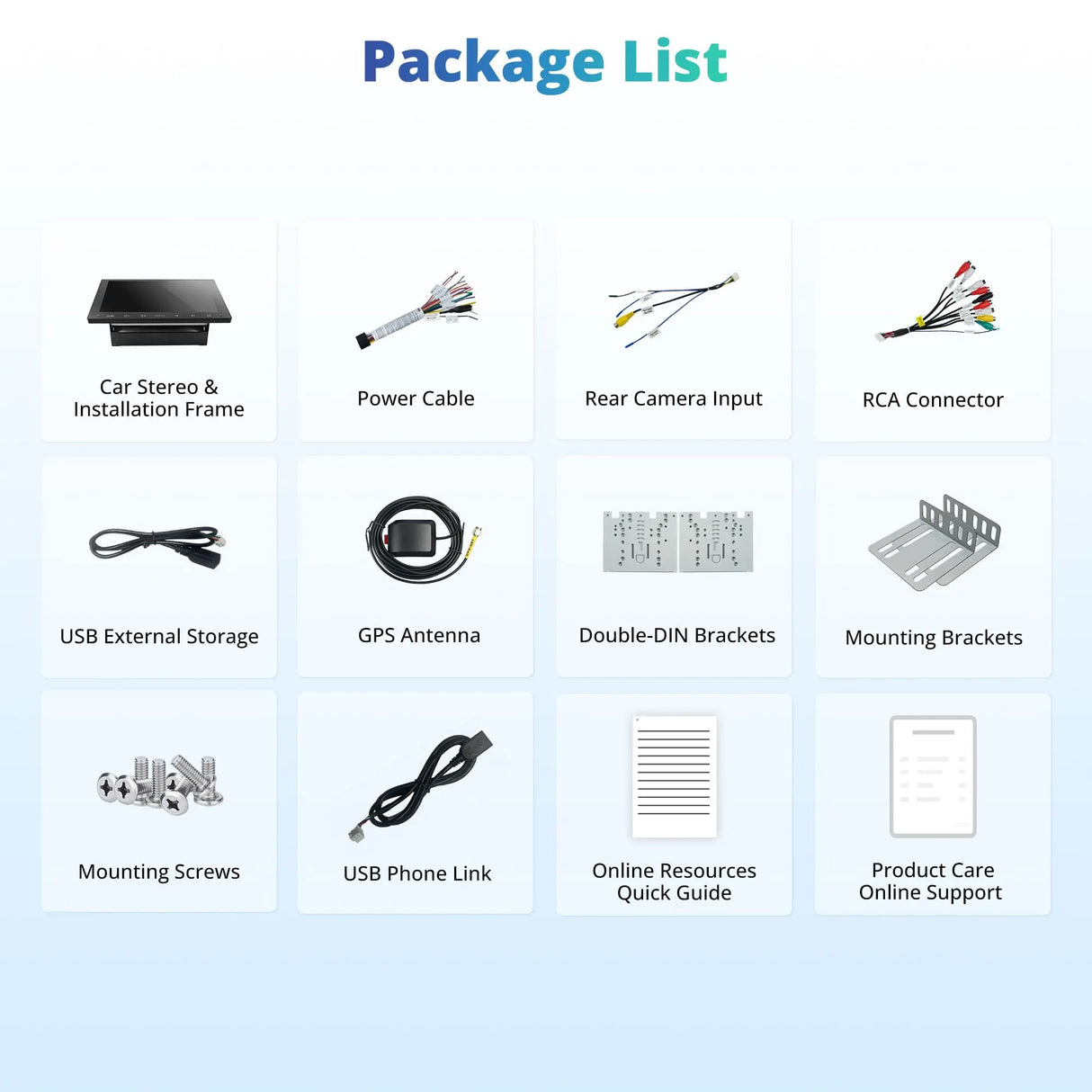 ATOTO A5LG209T 9" Double DIN Android Car Stereo – Wireless CarPlay & Android Auto, Wi-Fi/Bluetooth/USB, GPS Tracking, 24-Band EQ & DSP, MirrorLink, 2G+32G