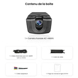 ATOTO AC-HN9FR Caméra Dash Avant AHD 1080p, 30fps, Vision Nocturne Starlight, WDR, Grand-Angle 136°, G-Capteur, Mode Parking, Enregistrement en Boucle, Lecture Trace GPS, Série V10