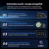 ATOTO X10G225E 12.5" Autoradio Bluetooth Android QLED 2 Din, 8+128 Go, CarPlay sans fil & Android Auto, 4G LTE, Assistant vocal IA, GPS, Microphone double, LRV, Entrée HDMI