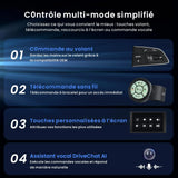 ATOTO X10G225E 12.5" Autoradio Bluetooth Android QLED 2 Din, 8+128 Go, CarPlay sans fil & Android Auto, 4G LTE, Assistant vocal IA, GPS, Microphone double, LRV, Entrée HDMI