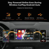 ATOTO S8G2A79UN 7" Double Din Car Stereo,4 * 49W Amp, 2 Bluetooth, GPS Tracking, LRV,  8-Core 6G+128G