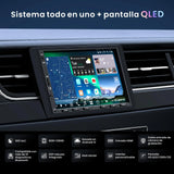 ATOTO X10G2A7E Radio 2 DIN Android 7" Navegación Integrada, 8GB+128GB, CarPlay y Android Auto Inalámbricos, ChatGPT AI, 4G LTE, Doble Teléfono, Bluetooth