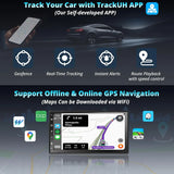 ATOTO A6G2B7PL 7" Double Din Car Stereo, 8-Core 4G LTE Head Unit, Wireless CarPlay & Android Auto, 4G+64G QLED Touchscreen, DAB+ Radio, DSP 36-Band EQ