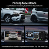 ATOTO AC-FHD02DV 1080P Dash Cam, GPS Playback, 136° Wide, WDR, Night Vision, 24H Parking, G-Sensor, Loop Record, Outage-Proof, 128GB Max, X10 Series Only