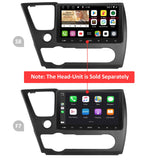 YOFUNG AC-HDCVC05X-ST Installation Mounting Dash Kit for Honda Civic 2013–2015, Only Compatible with ATOTO IAH09D-Style Car Stereo