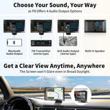 ATOTO P8 GPS Pour Voiture 7" - Android Auto/CarPlay Sans Fil, Double Caméra 1080P, WDR, Variateur Auto, Charge Rapide