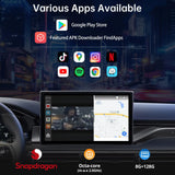 ATOTO CB6 Wireless CarPlay Adapter - 4GB RAM 64GB Storage, Built-in 4G LTE, OBD2 Diagnostics, Plug-and-Play Car AI Box with DriveChat & FindApps, Supports CarPlay/Android Auto