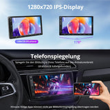 ATOTO A5LVWA7T 7" 2 DIN Autoradio Android mit Navi, kompatibel mit VW/Golf/Polo/Tiguan, Wireless CarPlay &amp; Android Auto, WiFi/BT/USB, 2G+32G, MirrorLink, DSP, FM/AUX/TF